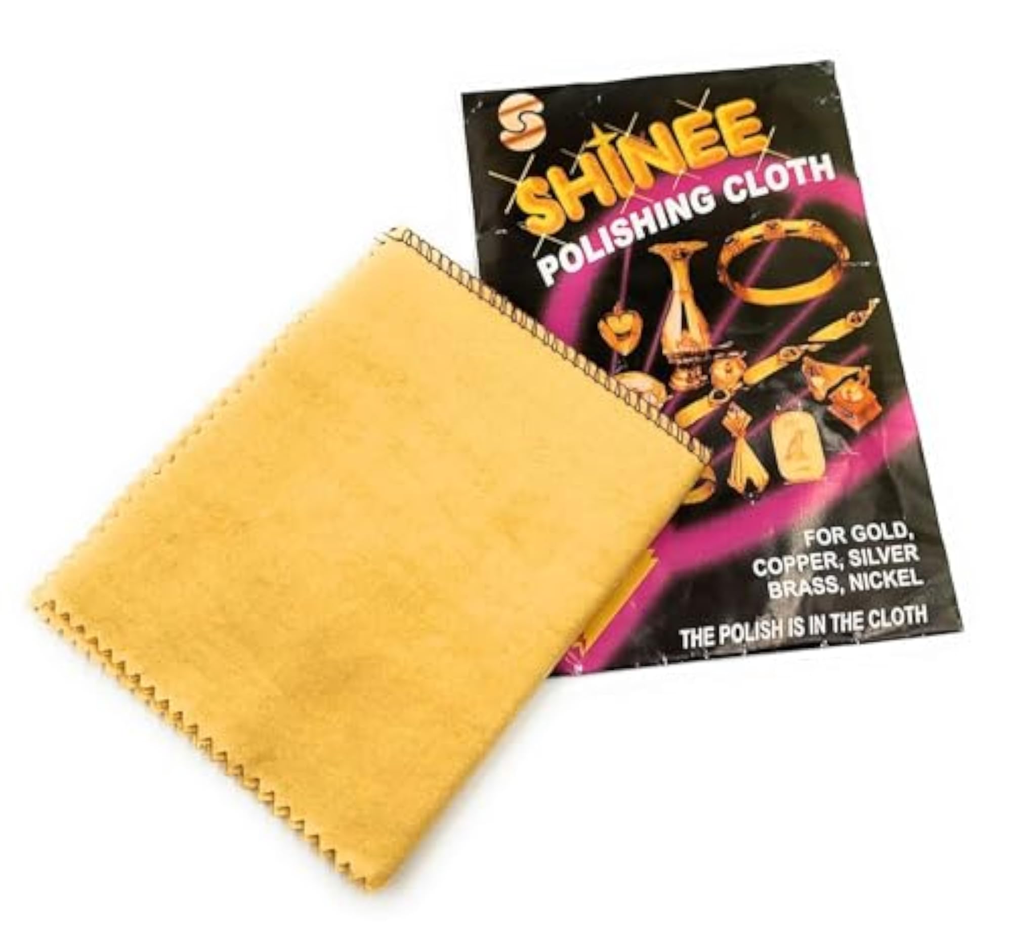 Dual Polishing & Cleaning Shine Cloth for Jewellery